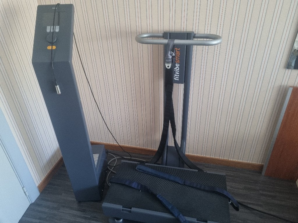 FitVivesmart - Plaque vibrante professionnelle - Fitness, Comme neuf, Enlèvement, Plaque vibrante, Autres matériaux