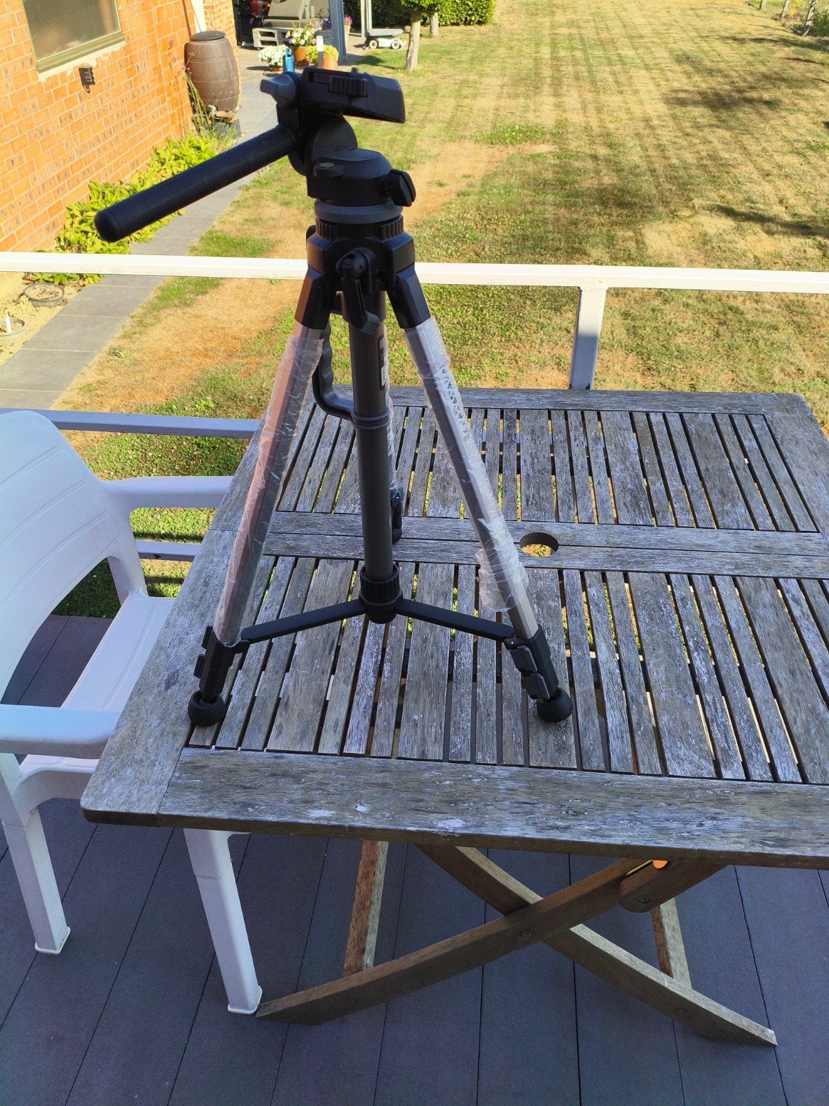 Camera statief, Audio, Tv en Foto, Fotografie | Statieven en Balhoofden, Ophalen, Driepoot, Hama, 125 tot 150 cm