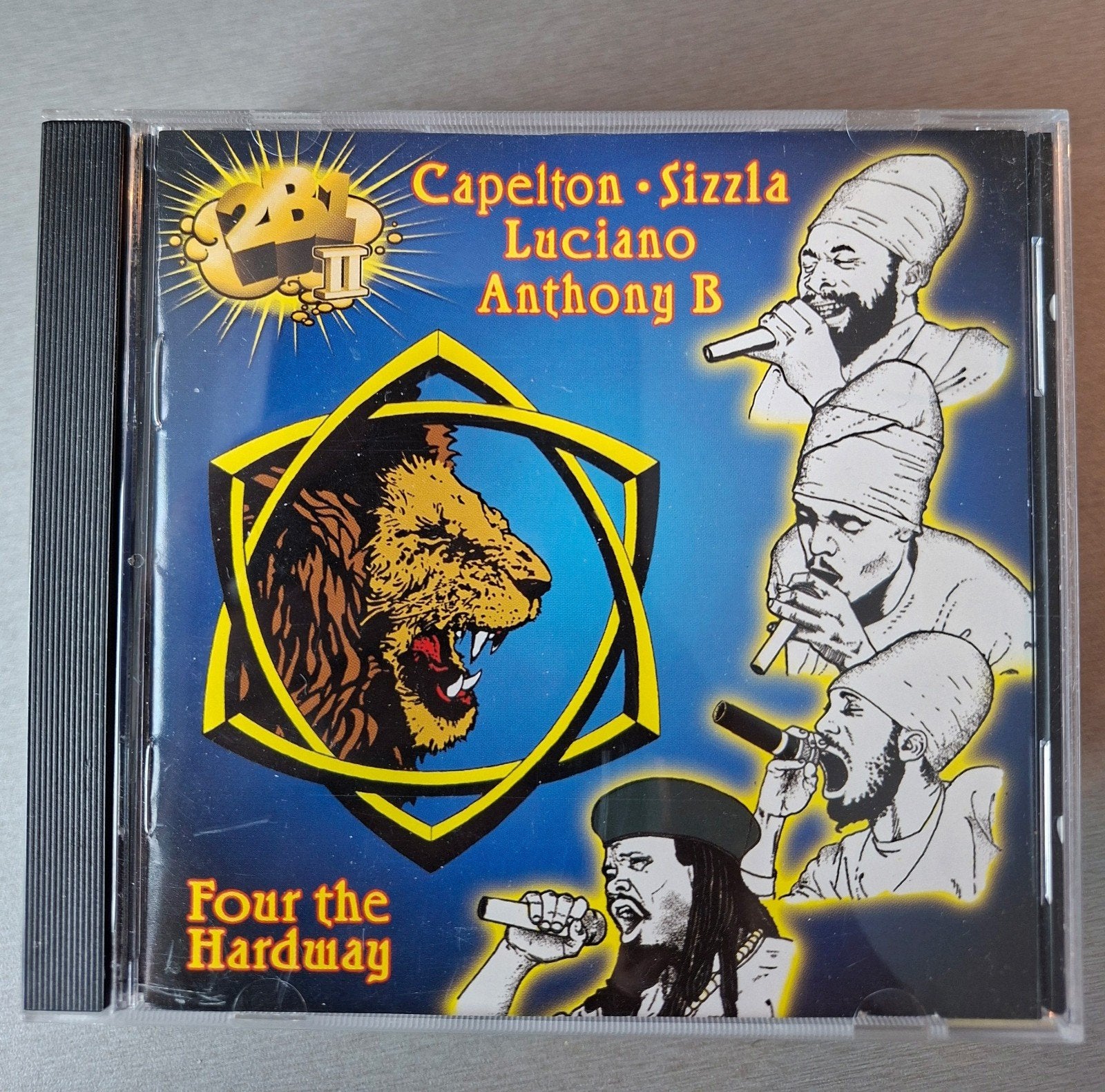 CD. Capelton - Sizzla - Luciano - Anthony B. Quatre..., CD & DVD, CD | Reggae & Ska, Enlèvement ou Envoi