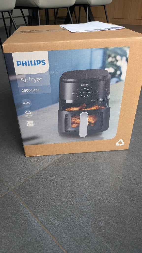 Airfryer Philips Series 2000 4.2L, Ophalen of Verzenden, Nieuw, Airfryer, Minder dan 750 gram