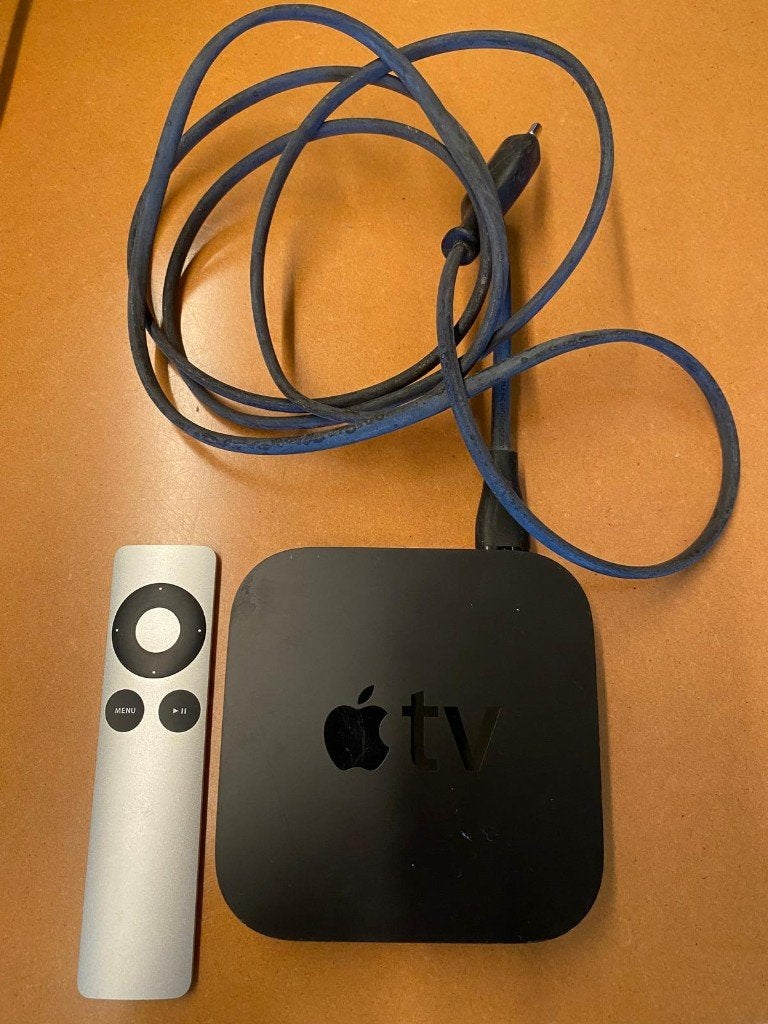 Apple TV eerste generatie als nieuw, Audio, Tv en Foto, Mediaspelers, Ophalen, Zo goed als nieuw, HDMI