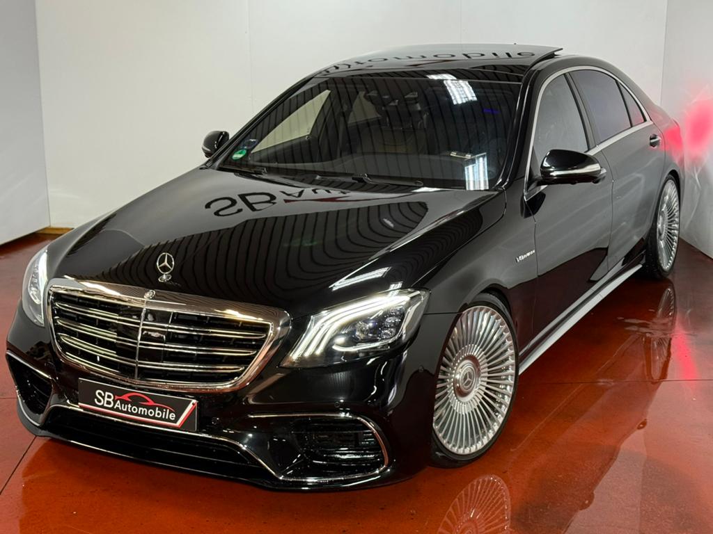 Mercedes-Benz S 500 L S63 LOOK/NIGHT VISION/MASSAGE/GARANTIE, Auto's, Mercedes-Benz, 430 kW, Zwart, Bedrijf, 5 deurs