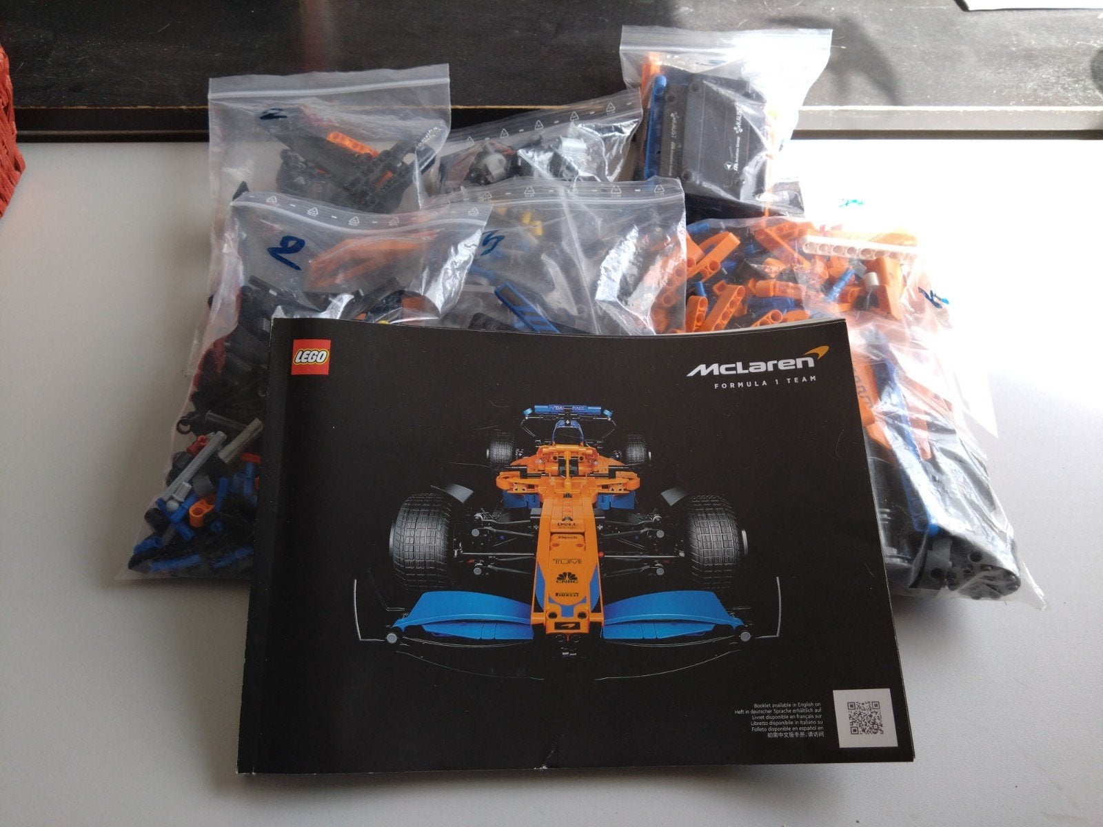 Lego 42141 McLaren F1, Voertuigen, Gebruikt, Meerkleurig, Ophalen of Verzenden