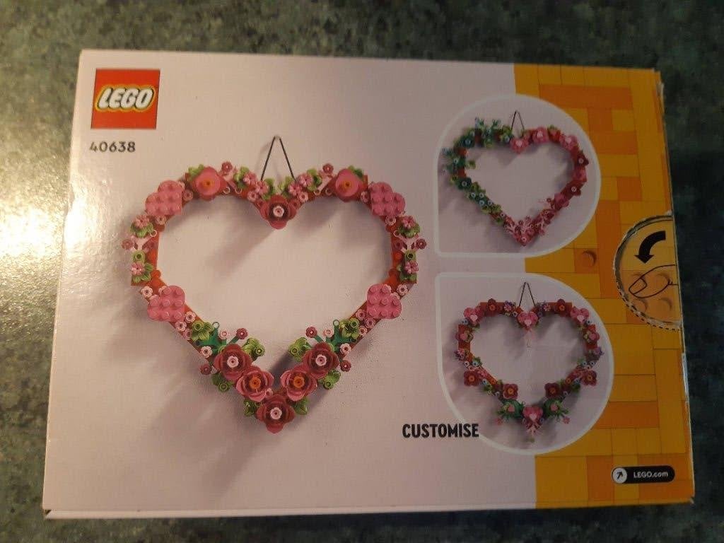 Lego hart bloemen, Overige thema's, Lego, Ophalen of Verzenden, Zo goed als nieuw