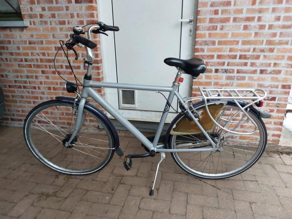 oxford herenfiets 28inch 54cm, Fietsen en Brommers, Gebruikt, Velgrem, 53 tot 57 cm, Ophalen