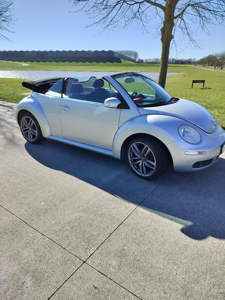 vw new beetle cabrio, Auto's, Volkswagen, Particulier, Beetle (Kever), ABS, Adaptieve lichten, Airconditioning, Alarm, Bi-Xenon koplampen