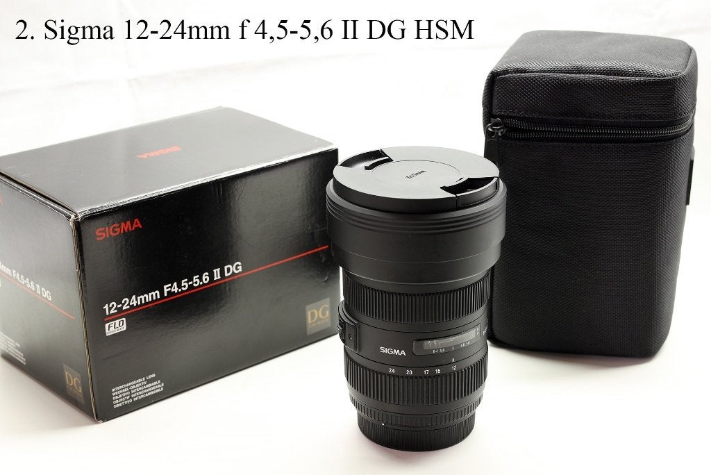 Sigma 12-24 F4,5-5,6 II DG HSM (Canon EF), Sigma, Enlèvement ou Envoi, Zoom, Comme neuf