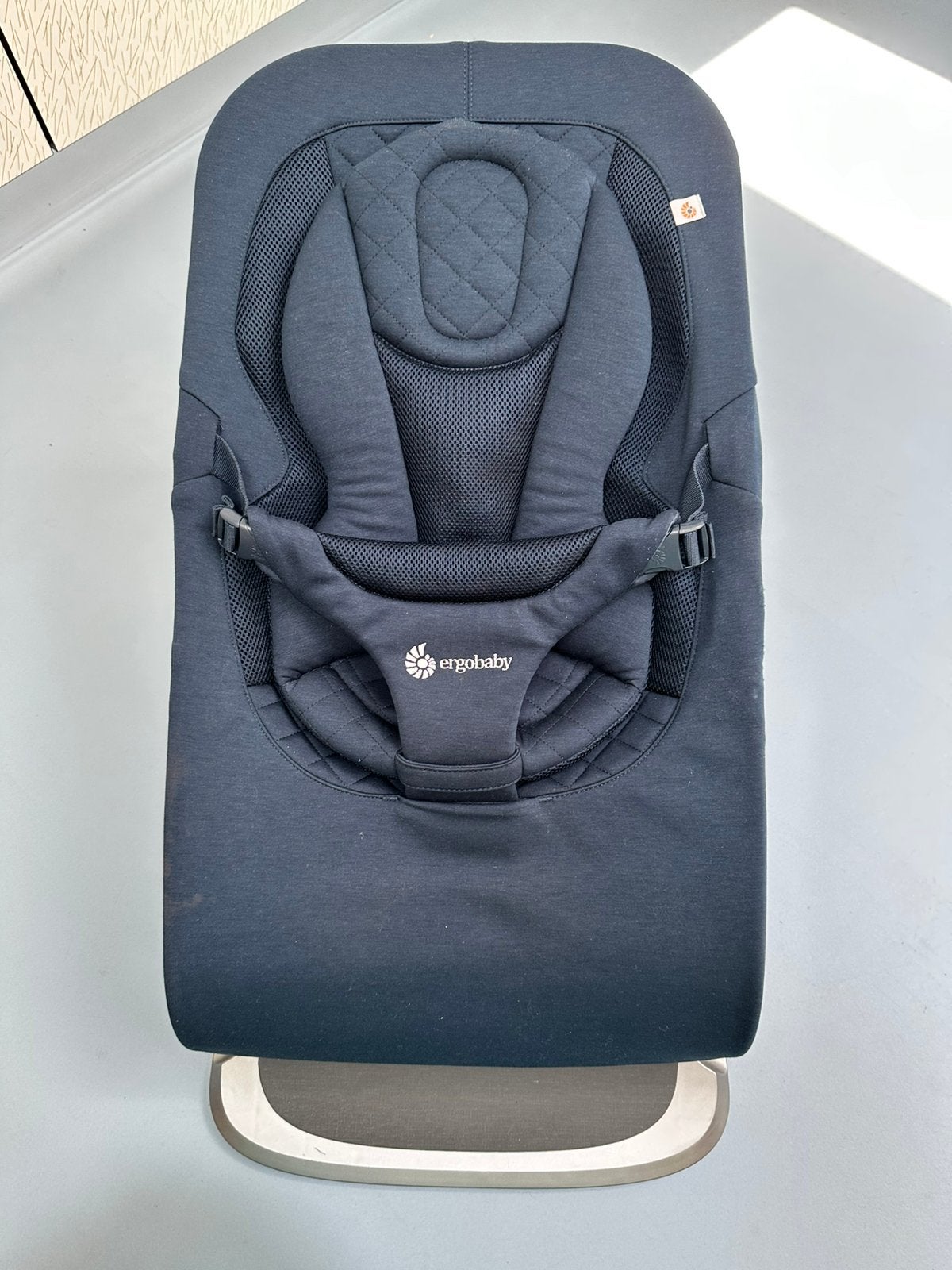 Ergobaby Evolve 3-in-1 Wipper – Midnight Blue + Transporttas, Ophalen, Gebruikt, Wipstoel