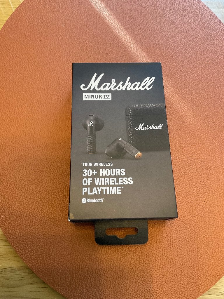 marshall minor 4, Audio, Tv en Foto, Hoofdtelefoons, In-ear, Ophalen of Verzenden, Zo goed als nieuw, Marshall