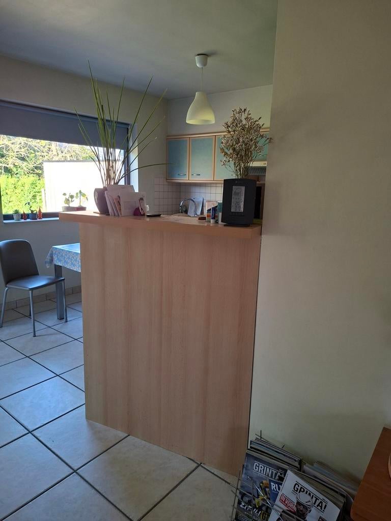 Bar -verlenging living + opbergruimte, Ophalen