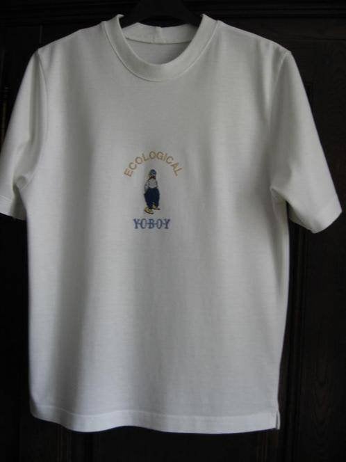 Witte T-shirt met print vooraan, maat 152, Kinderen en Baby's, Kinderkleding | Maat 152, Verzenden, Zo goed als nieuw