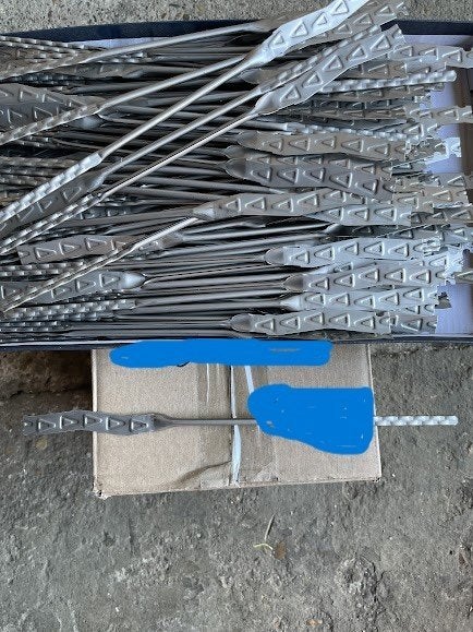 spouwanker rvs-merk prik, Ophalen, Nieuw, Overige typen, Inox