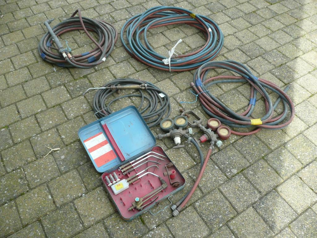 Snijbrander Pyrocopt G1 en Las/snijbrander (chalumeau) AGA, Ophalen, Gebruikt, Minder dan 150 ampère, Overige typen