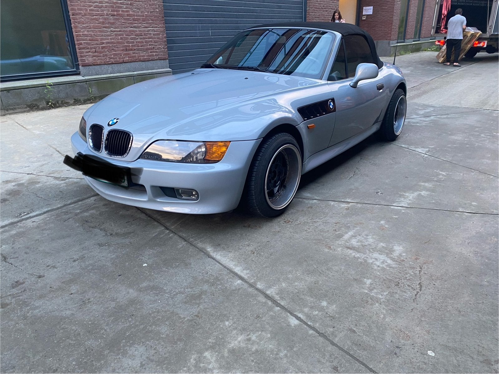 Bmw Z 3 roadster 1.8 benzine bwj  08/1996, Auto's, BMW, Achterwielaandrijving, 4 cilinders, Cabriolet, Leder en Stof