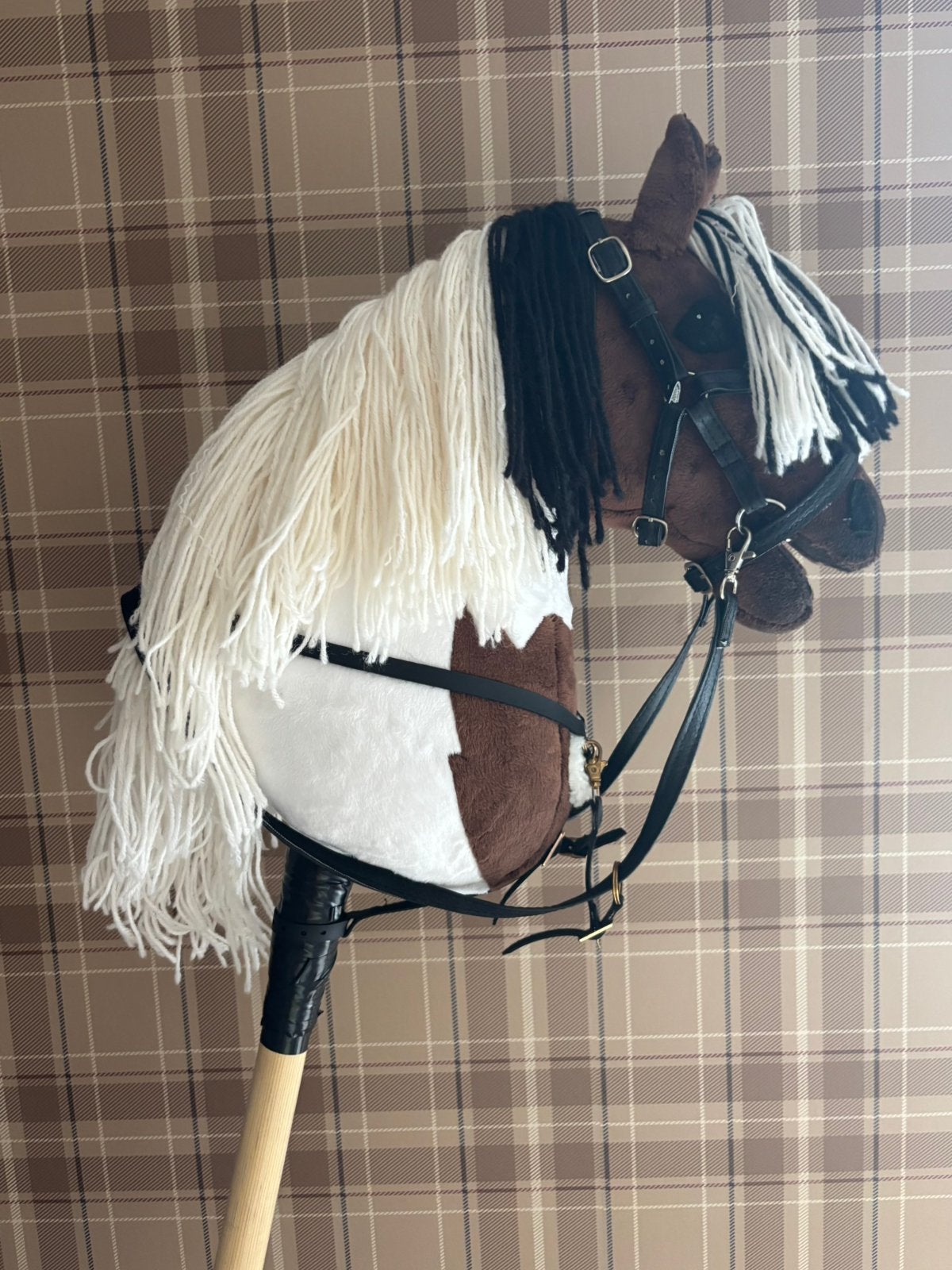 Kwalitatief handgemaakt stokpaardje/ hobby horse., Dieren en Toebehoren, Ophalen, Zo goed als nieuw