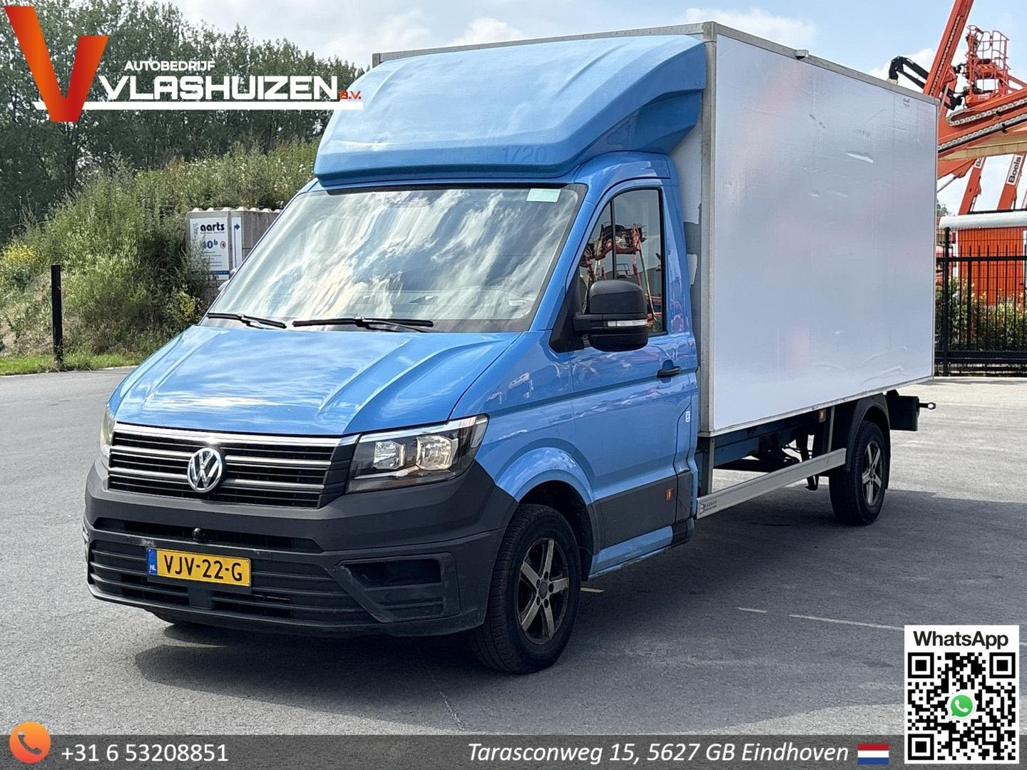 Volkswagen Crafter 35 2.0 TDI L4H3 | € 7.500,- NETTO! | Euro, Blauw, Bedrijf, 277 g/km, ABS