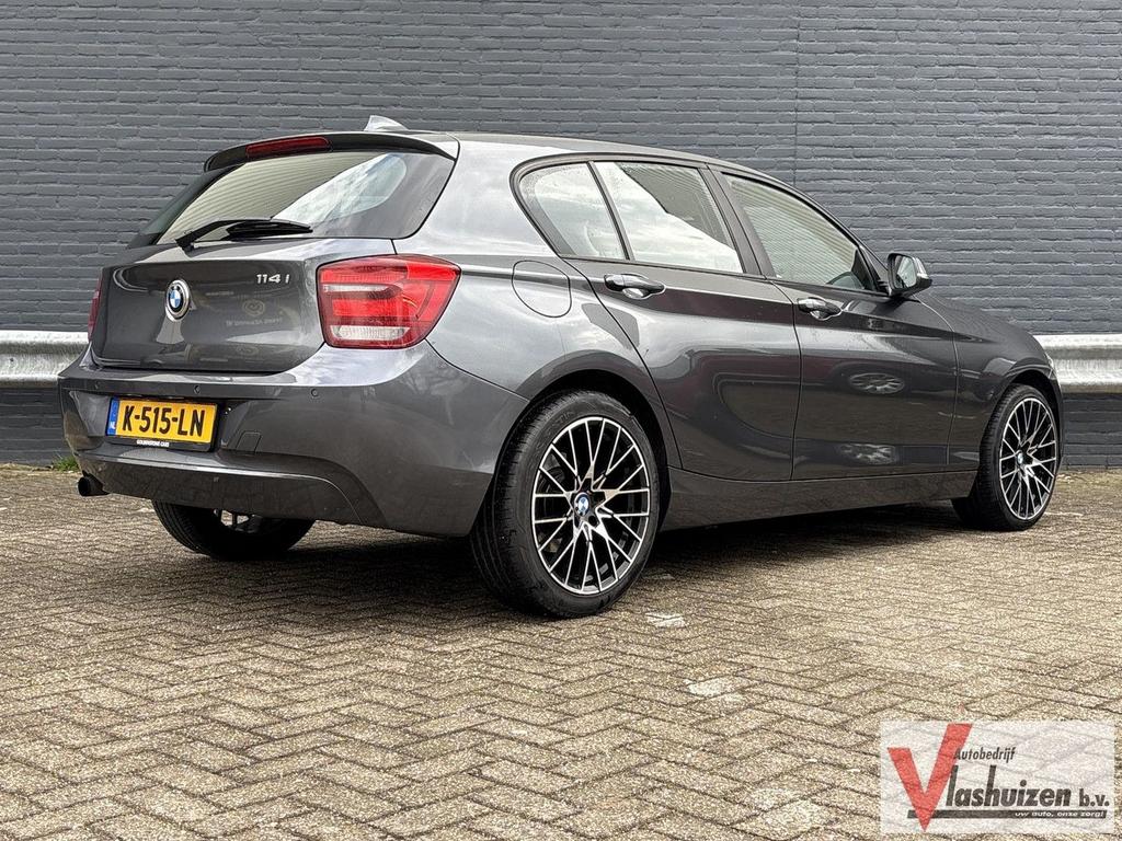BMW 114 1-serie 114i EDE | 5 Drs | Navi | Airco | Cruise | P, Auto's, BMW, Start-stop-systeem, 1 Reeks, 129 g/km, Zilver of Grijs