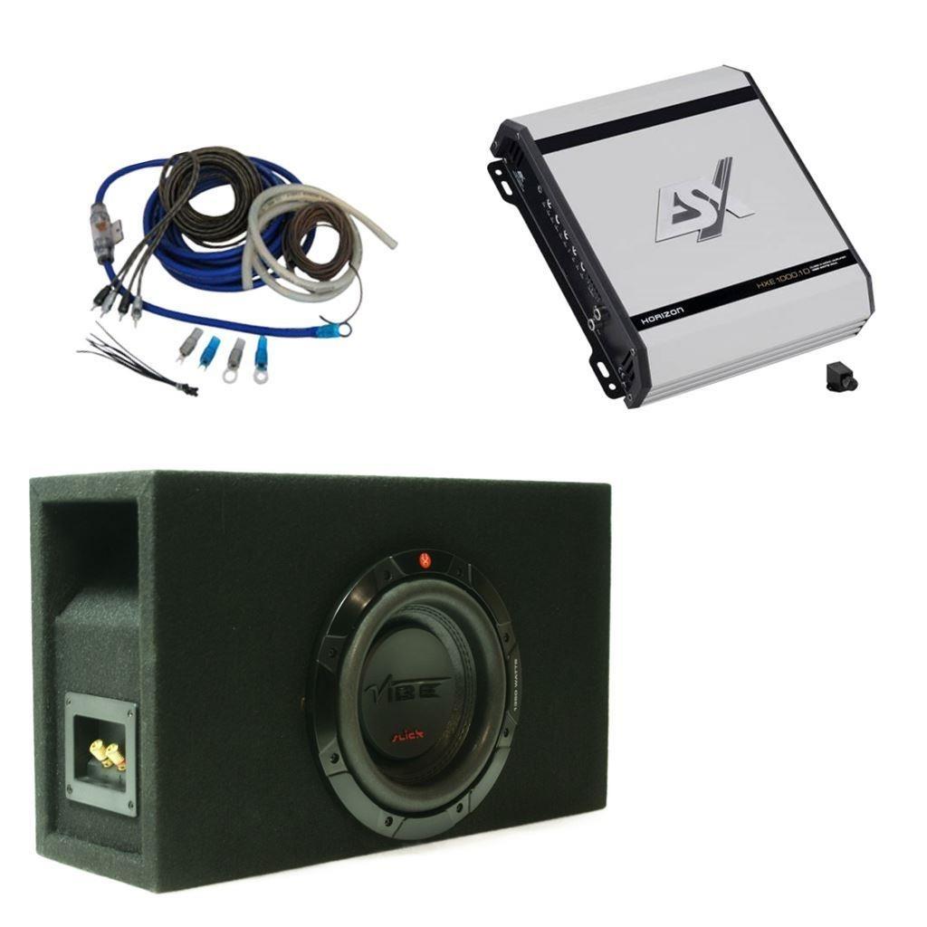 ESX HXE1000.1D Monoblock en 8 Inch Subwoofer 1350Watt, Auto diversen, Autospeakers, Nieuw, Ophalen of Verzenden