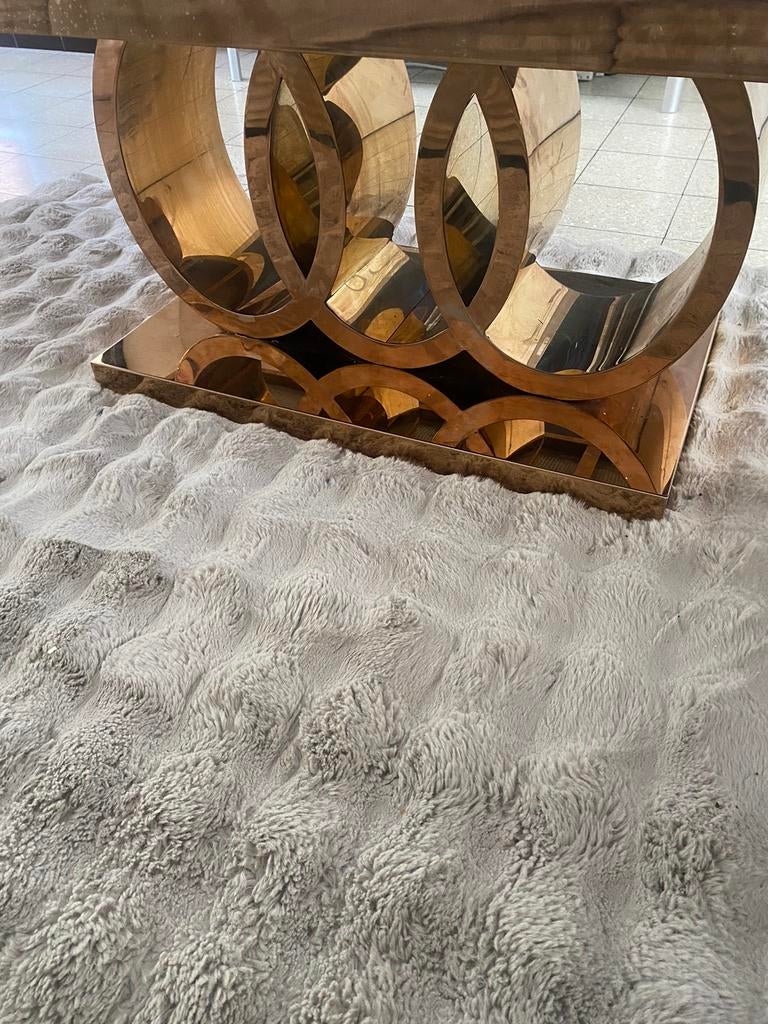 Marmeren salontafel, Ophalen, Marmer, 50 tot 100 cm, 50 tot 75 cm