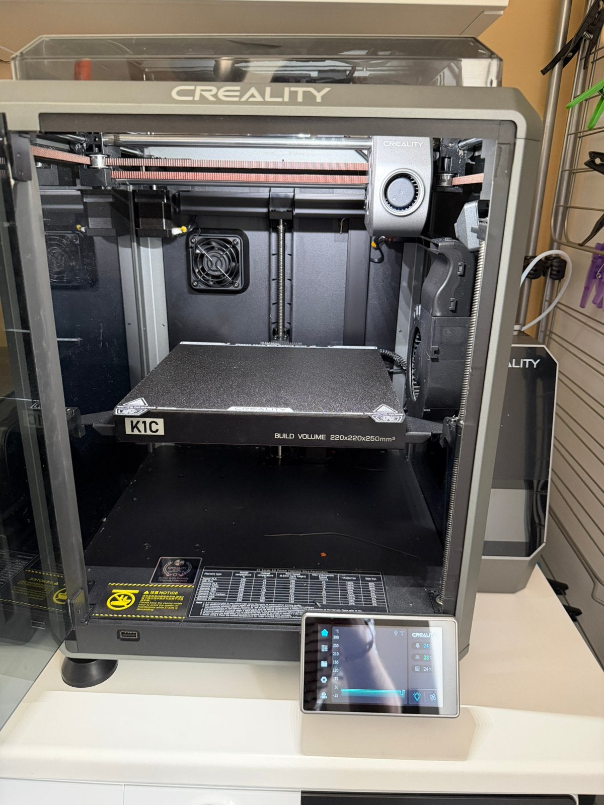 Imprimante 3D Creality K1C, Computers en Software, 3D Printers, Zo goed als nieuw, Ophalen of Verzenden
