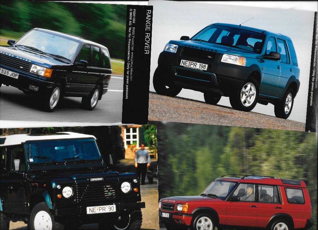 LAND- & RANGE ROVER fabrieksfoto's, Ophalen of Verzenden, Zo goed als nieuw, Overige merken