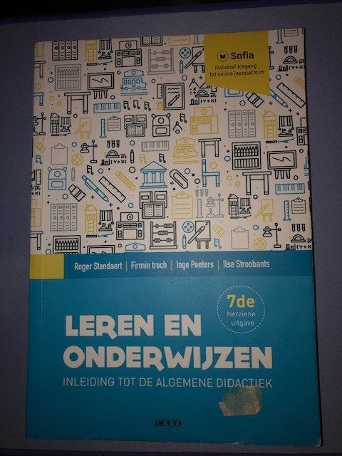 Leren en Onderwijzen - 7de uitgave - R. Standaert - BaSO, Enlèvement, Comme neuf