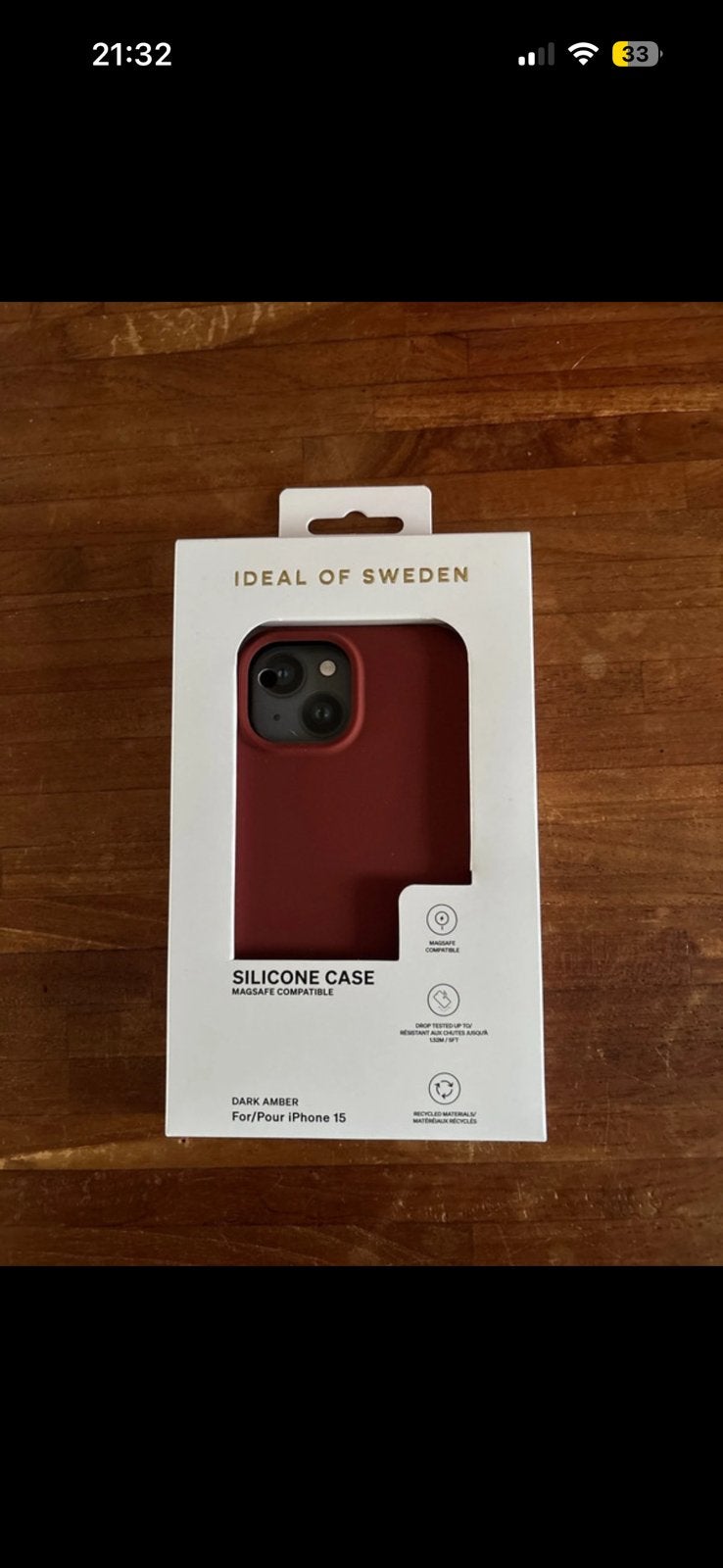 Ideal of sweden silicone hoesje, Ophalen, Zo goed als nieuw, Ideal of Sweden, IPhone 12