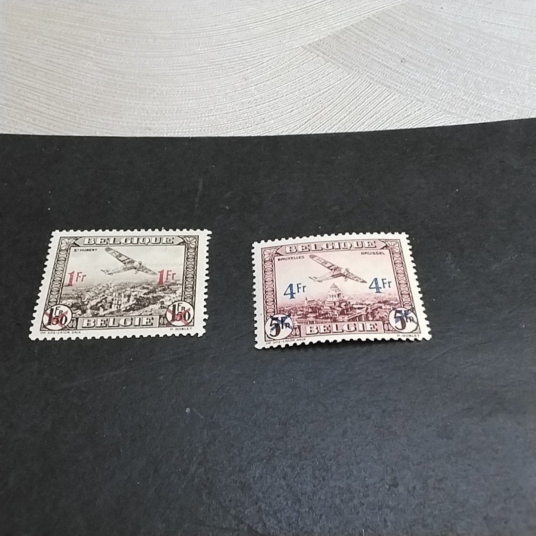BELGIE luchtpost 6/7 postfris met cote 50,00 €, Postzegels en Munten, Ophalen of Verzenden, Postfris