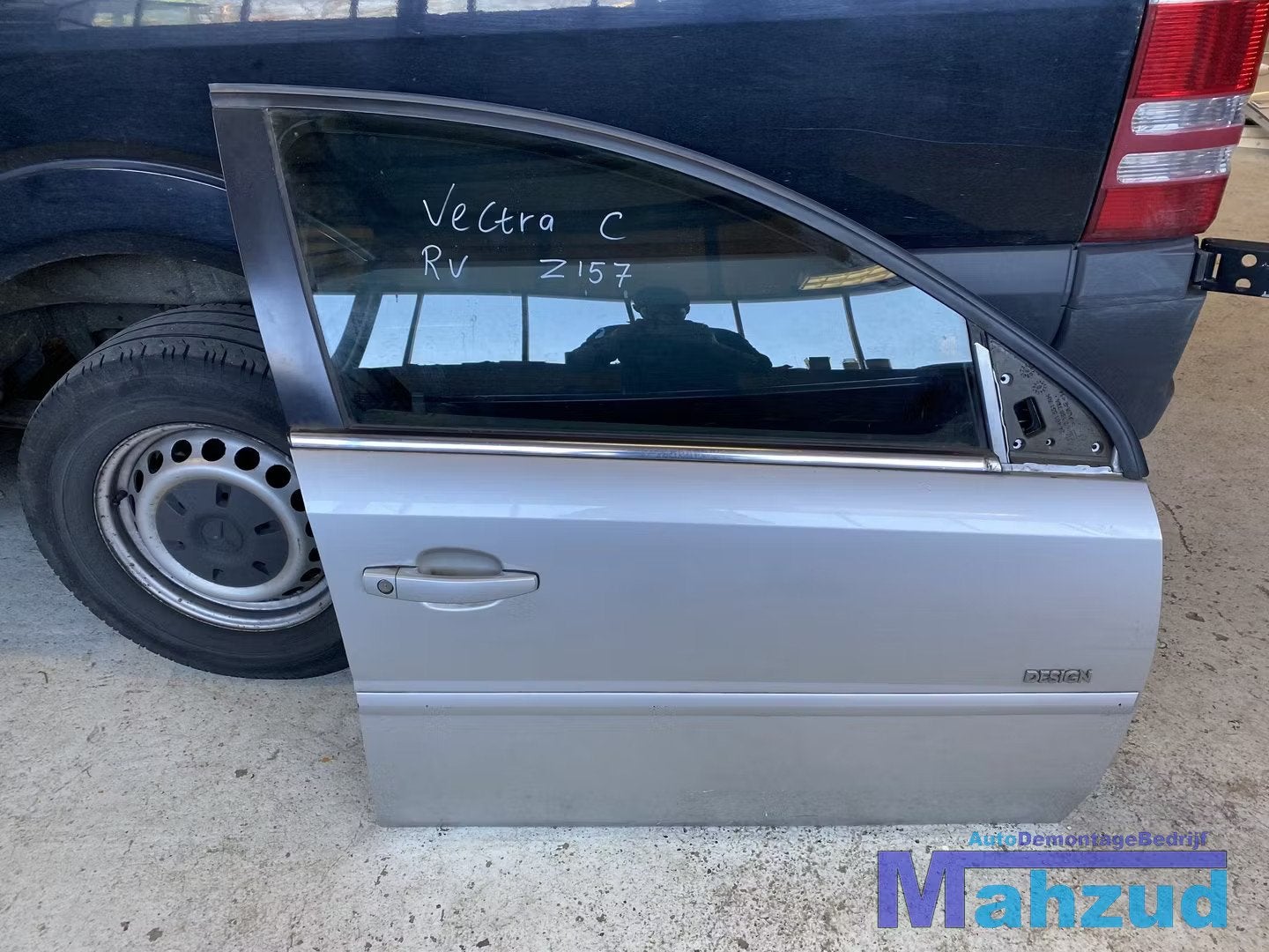 OPEL VECTRA C zilver Z157 RECHTS voor deur portier, Opel Automobile GmbH, Porte, Avant, Opel
