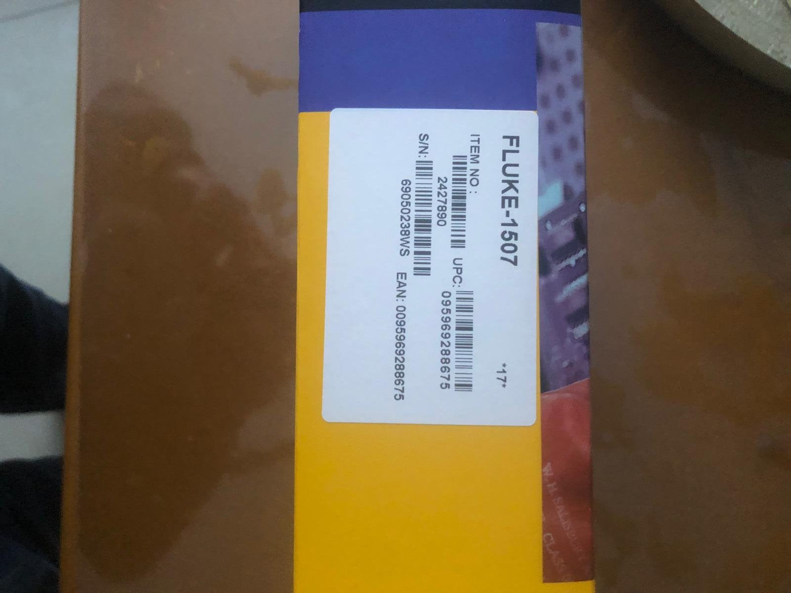 Fluke 1507, Enlèvement, Neuf