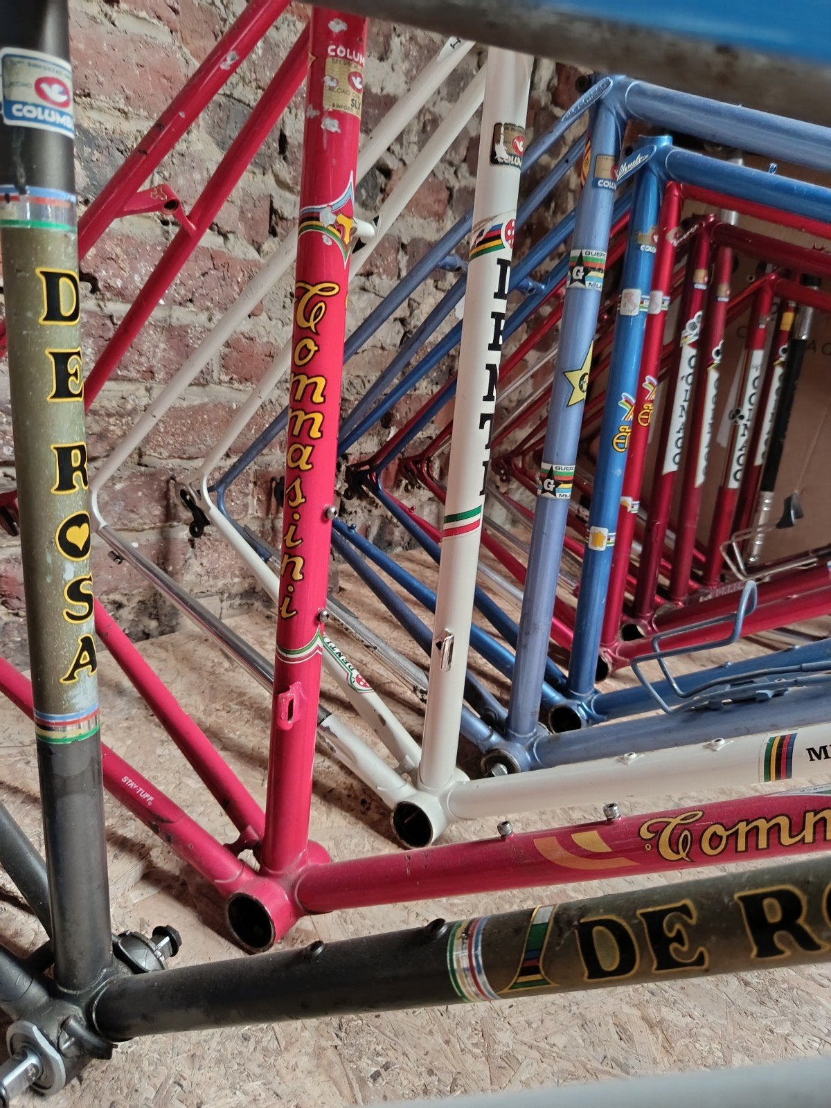 Merckx,tommasini,de Rosa,guerciotti, colnago saronni,,denti., Vélos & Vélomoteurs