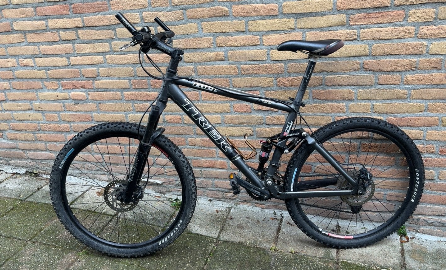 Trek 80 Fully, Fietsen en Brommers, Ophalen, 49 tot 53 cm, Zo goed als nieuw, Schijfrem