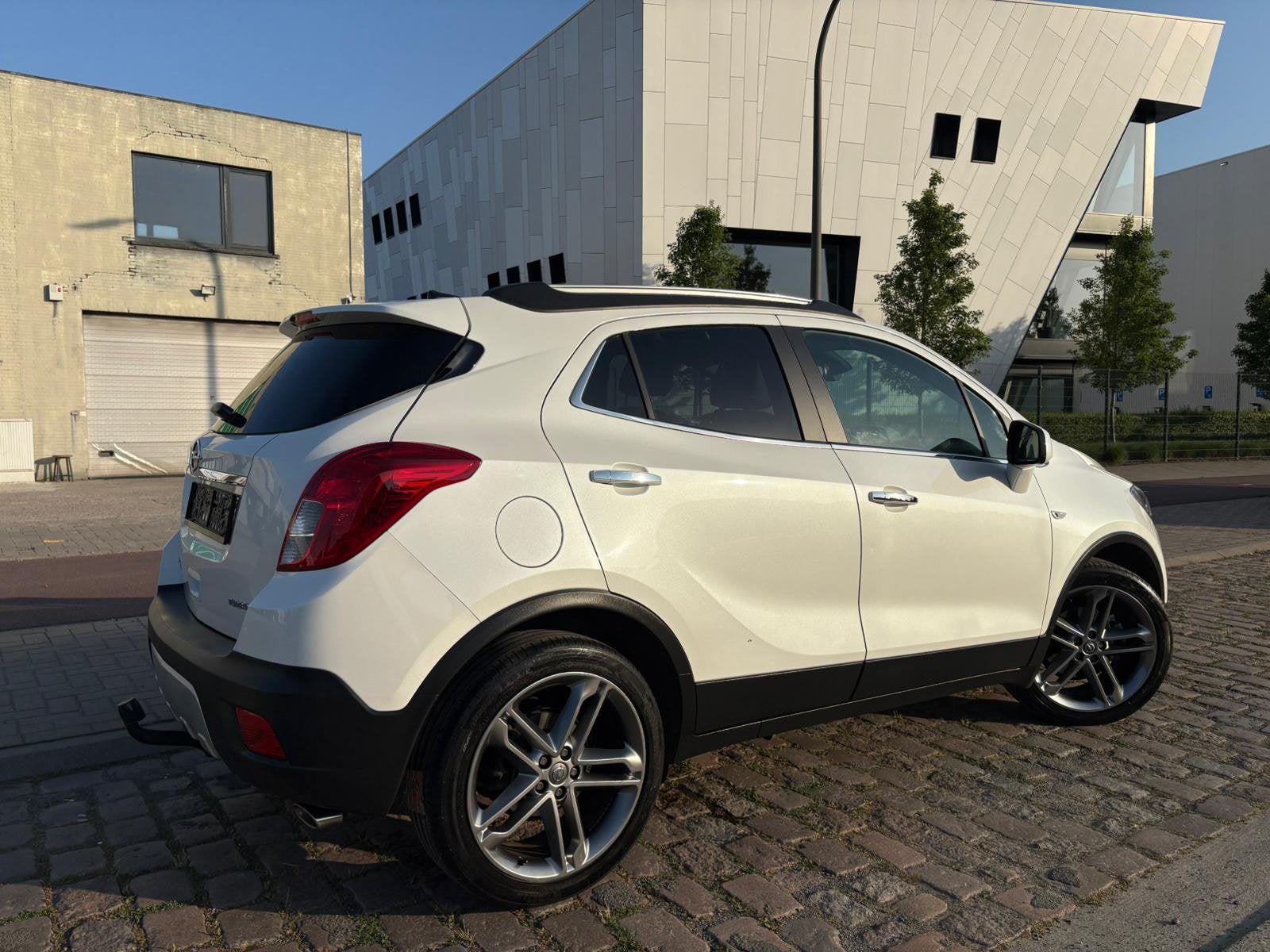 Opel Mokka | 12 M Garantie | Automaat | 78 Dkm |Benzine|2014, Auto's, Wit, Leder, Mokka, 103 kW