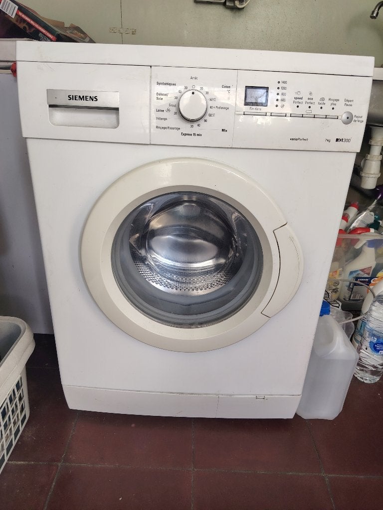 Machine a laver,lave linge  Siemens,n essore plus, 8 à 10 kg, Enlèvement, Ne fonctionne pas, Chargeur frontal
