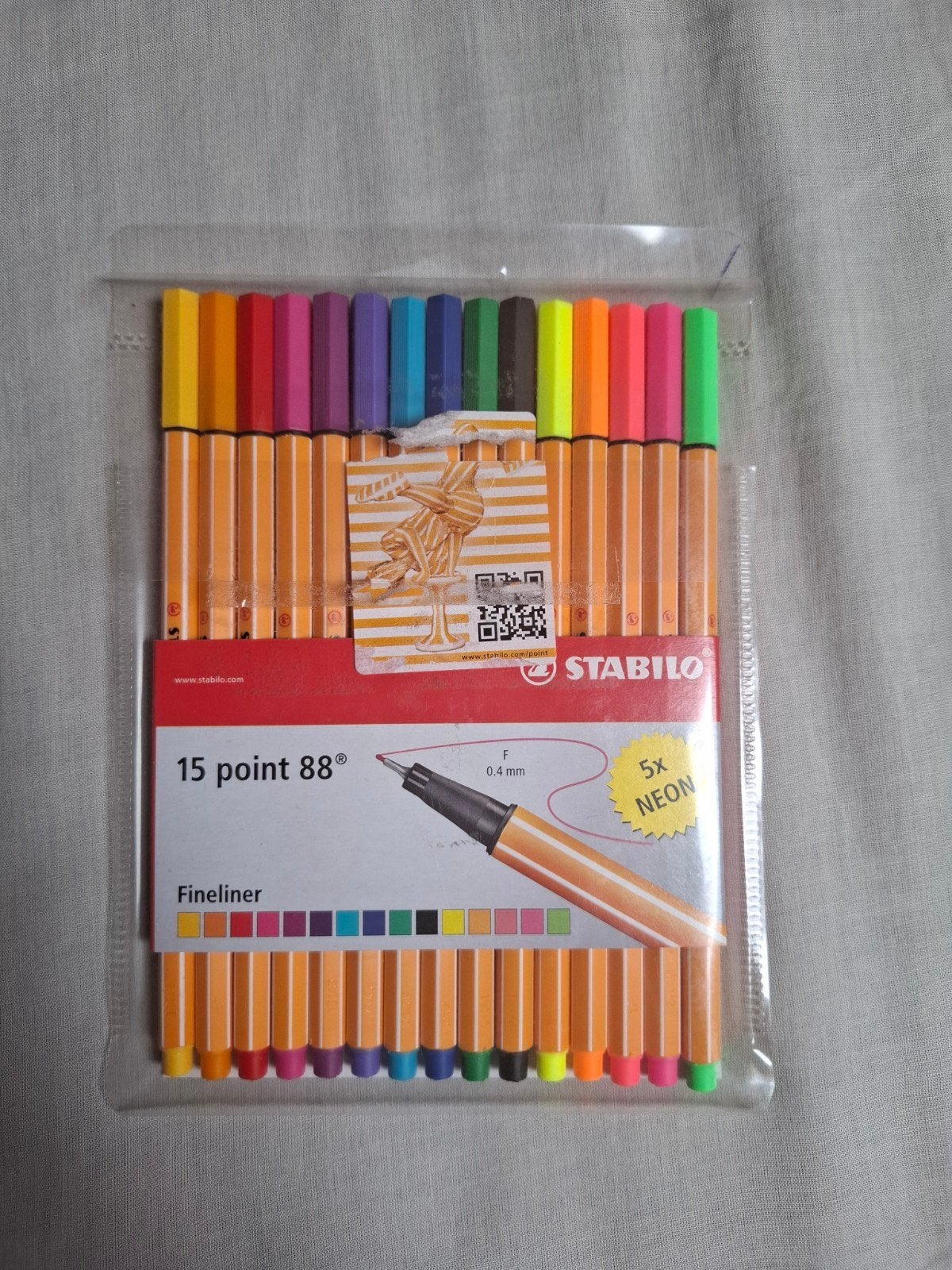 Stabilo Fineline stiften, Ophalen of Verzenden, Nieuw, Potlood of Stift