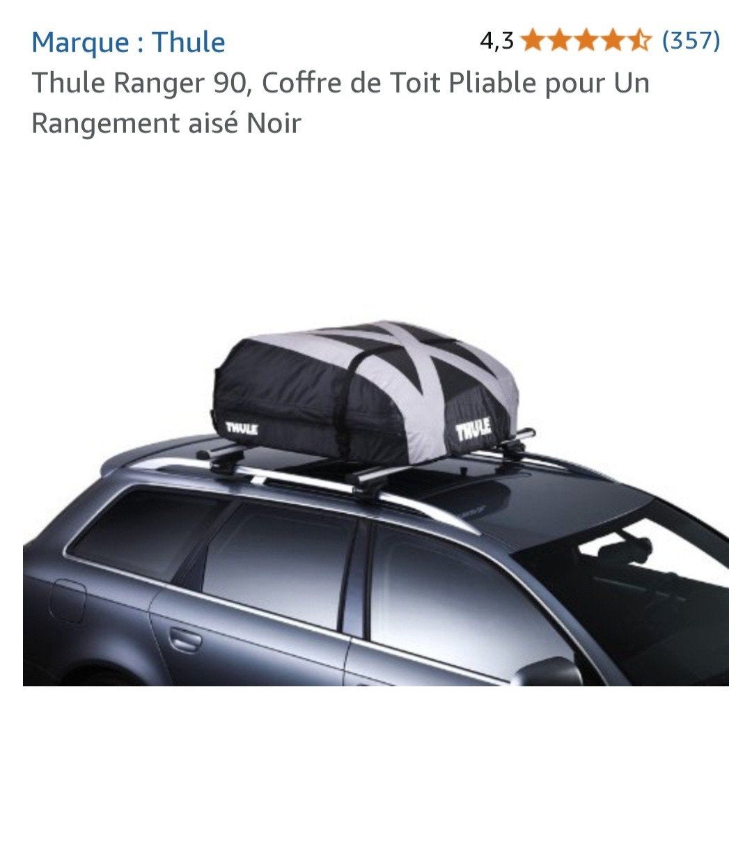 Coffre de toit thule