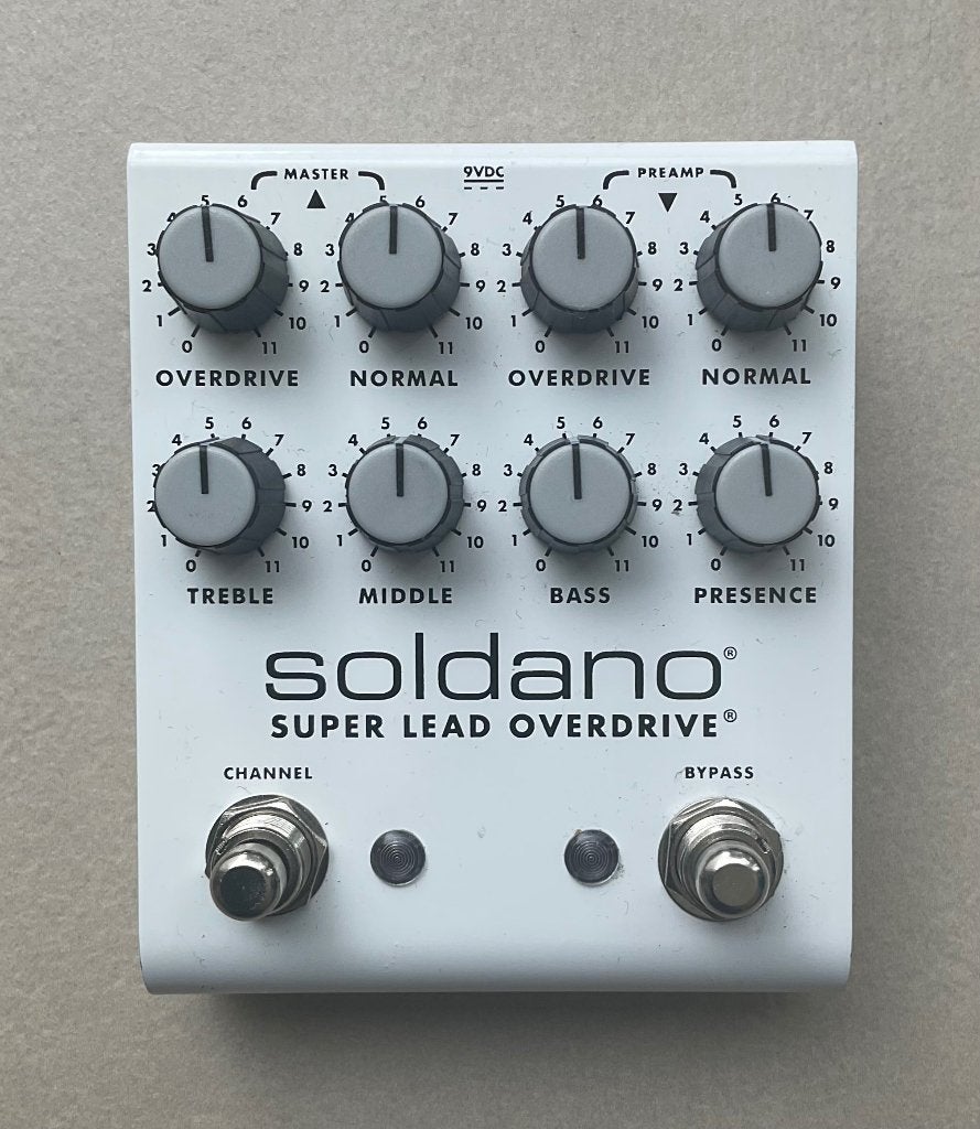 Soldano Super Lead Overdrive, Musique & Instruments, Enlèvement, Comme neuf