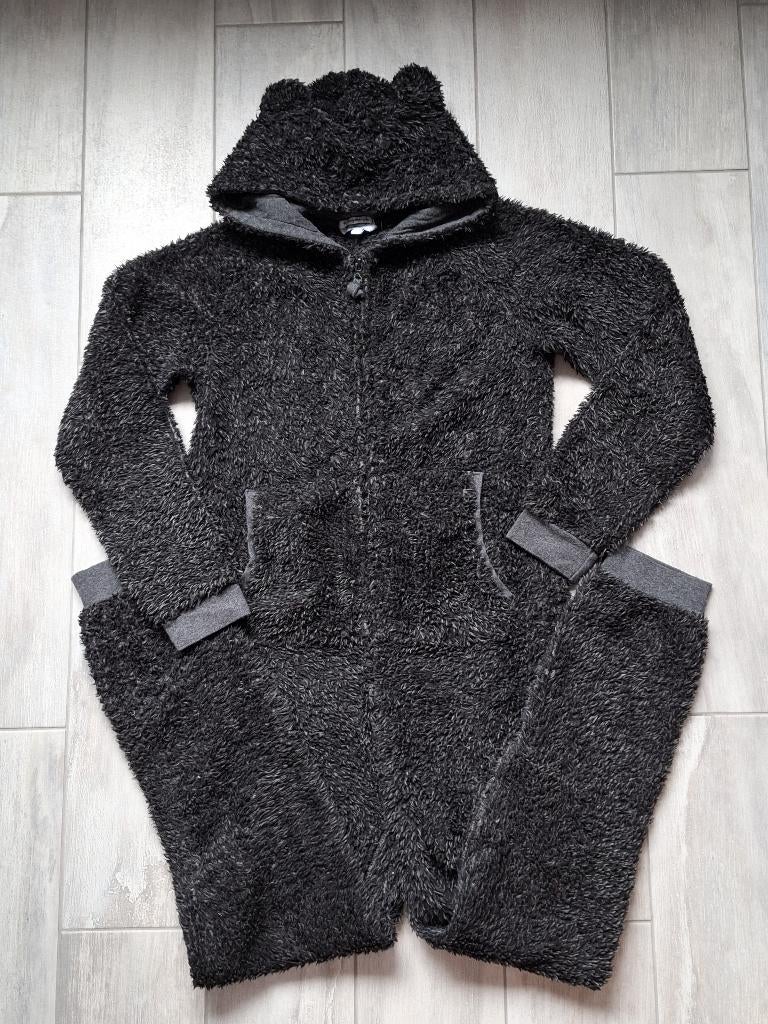 ★ M152 - Onesie beer JBC, Kinderen en Baby's, Kinderkleding | Maat 152, Gebruikt, Jongen, Nacht- of Onderkleding, Ophalen of Verzenden