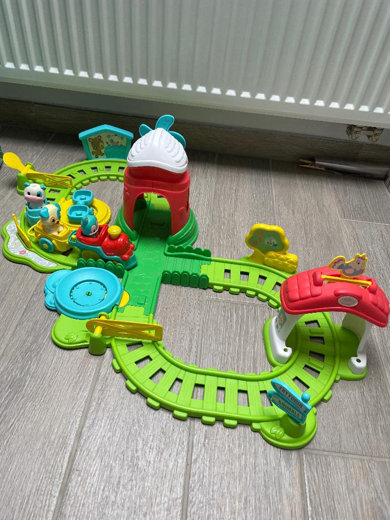 Treinspoor met dieren, Ophalen