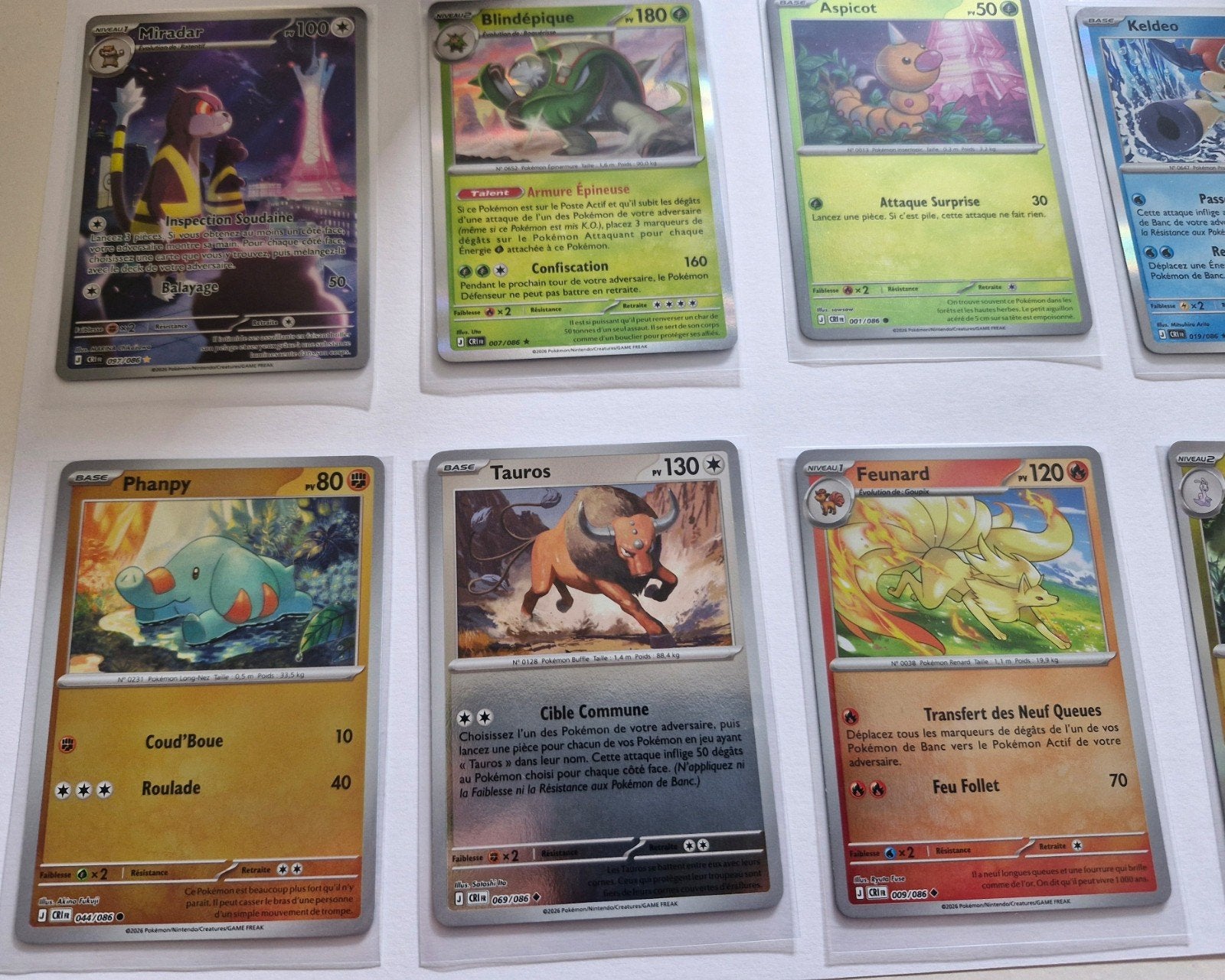 Lot de cartes Pokémon, Enlèvement ou Envoi