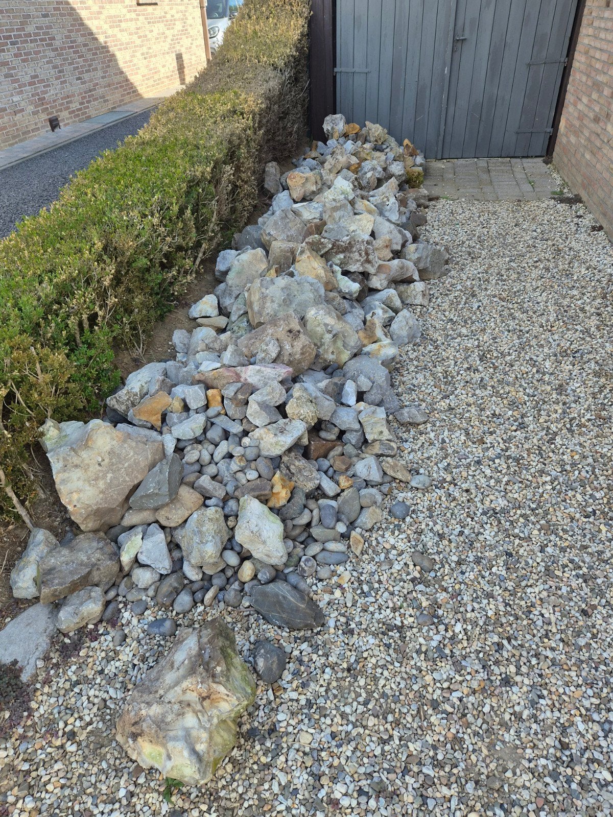 GRATIS stenen voor vijver en of tuin, Jardin & Terrasse, Étangs, Enlèvement, Comme neuf