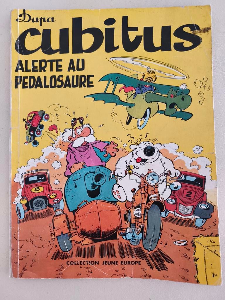 Très ancien magazine de bande dessinée Cubitus de 1977, Livres, Envoi