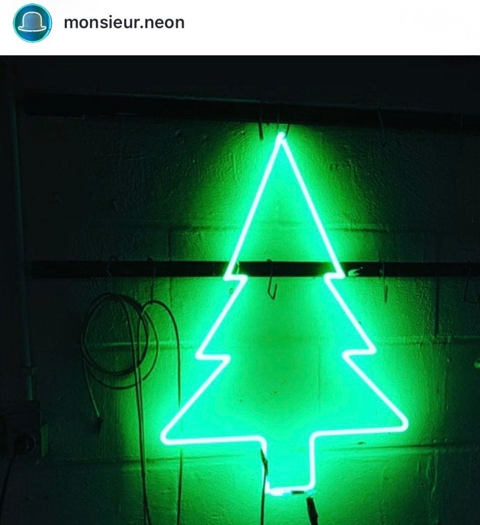 Neon, reclame, lichtreclame, Ophalen, Gebruikt