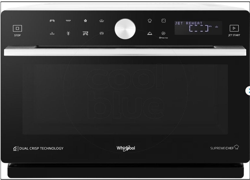 Whirlpool MWSC 9133 SB Combi-Oven / Combimagnetron NIEUW, Ophalen, Minder dan 45 cm, Whirlpool, Nieuw