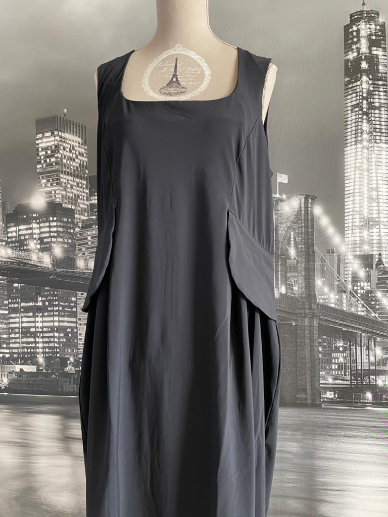 Hugo & Co jurk maat 46 - zwart - mouwloos, Kleding | Dames, Overige typen, Verzenden, Zwart, Maat 46/48 (XL) of groter