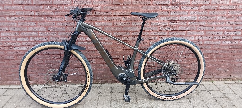 Elektrische mountainbike, Fietsen en Brommers, Ophalen, Hardtail, Zo goed als nieuw, Dames