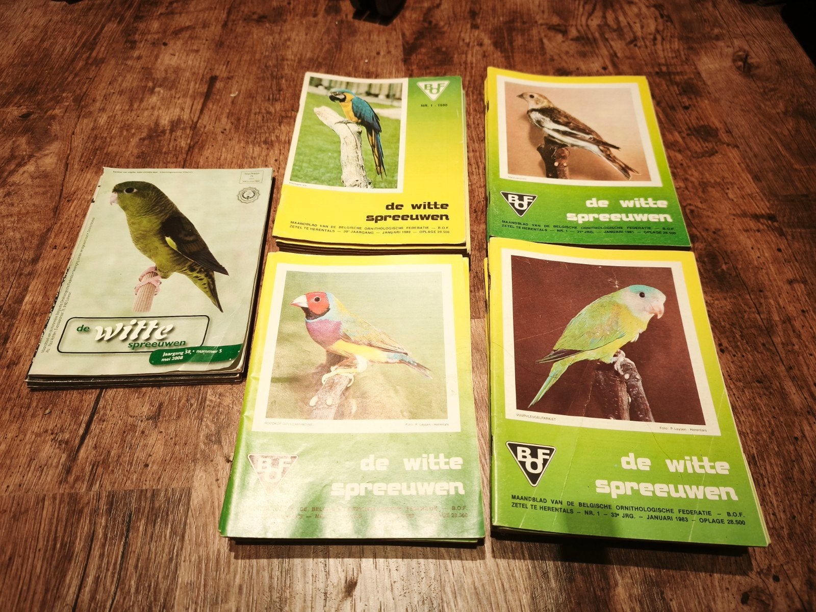 vintage boeken over vogels, Ophalen, Gelezen, Vogels