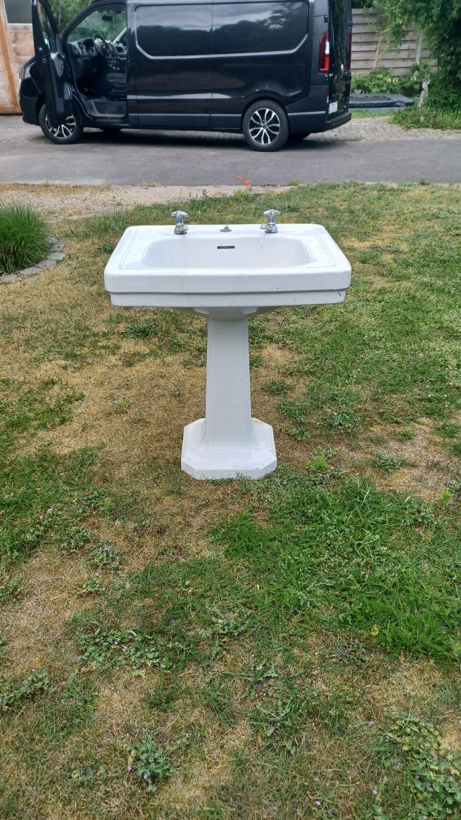 Wastafel antiek Standard, Enlèvement