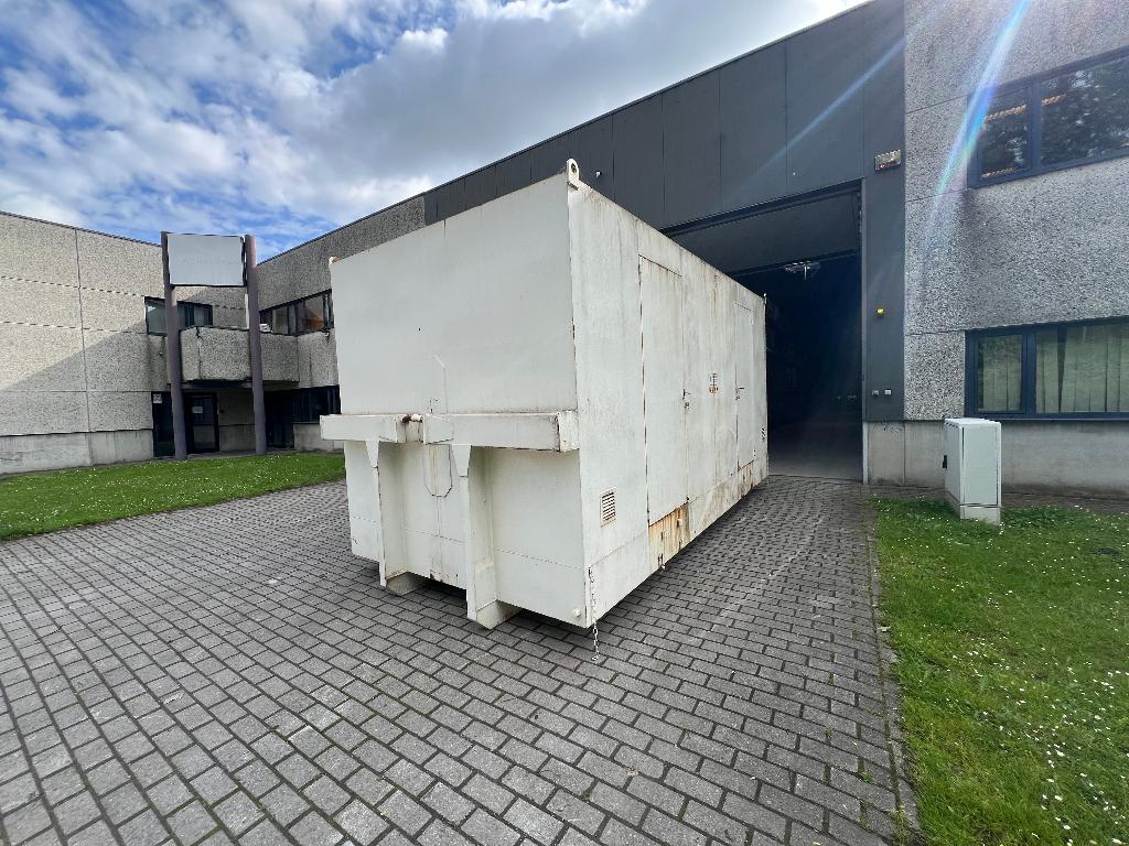 Materiaalcontainer, Ophalen