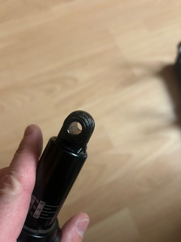 Rockshock schokdemper, Gebruikt, Schijfrem, Ophalen, Overige merken